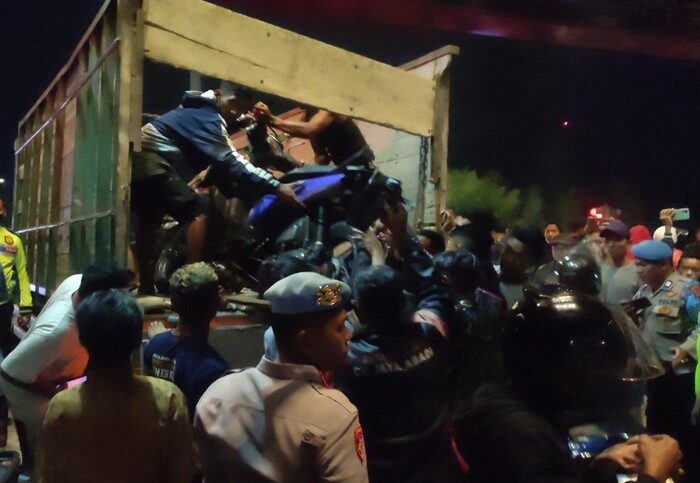 Kecelakaan mengakibatkan empat orang tewas dan belasan terluka. (Foto: Afzal Nur Iman/detikJateng)